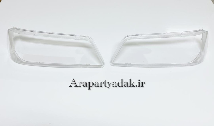 طلق چراغ جلو پژو 405slx فابریکی UV خورده چپ و راست
